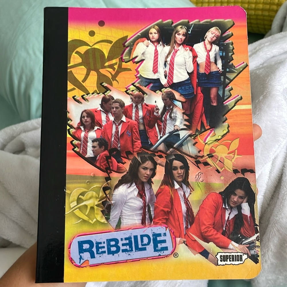RBD Rebelde Notebook Y2K